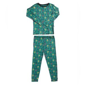 Kickee Pants NEW Ivy Magic Long Sleeve 2 piece set Size 8